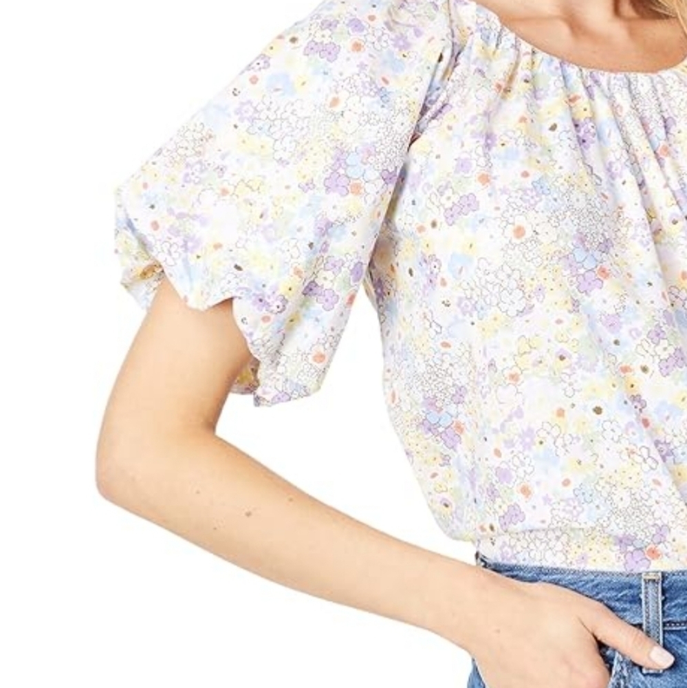 NWT Levis Akiko Floral Blouse XL